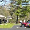 The weather for the EggStravaganza was sunny in the low 60s. We had a great spot in the middle of the action for our Fred and Susie MINI and a tent to show a preview of Being a Good Banana, our latest show.