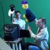 The other new puppeteer was Susie Wiedmeyer, shown here with David during her screen test. We used Susie, Craig, and David to make the short film "Audition Day" as a DVD extra for Show 3 and website video. Susie and Craig made a great team and we hope to do more with them in the future. 