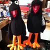 Episode 5 tells part of the story of Elijah, so we needed to make a couple of crows. Mr. and Mrs. Crow have Cockney English accents and are made to be filmed either walking around or flying.